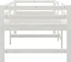 vidaXL Letto in legno massiccio senza materasso bianco Anteprima dell’immagine prodotto 5