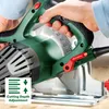 A person is using a Bosch circular saw on a wooden surface. Podgląd zdjęcia produktu