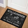 Fußmatte Familie 1, 2, 3 Kinder & mehr + Hund, Katze Produktbild-Vorschau 2