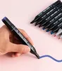 Doppelseitige Alkoholmarker 100 Farben mit Tragetasche Produktbild-Vorschau 7