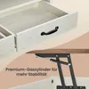 VASAGLE Couchtisch, Wohnzimmertisch, Gaszylinder, Produktbild-Vorschau 5
