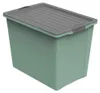 Stapelbox mit Rollen Compact Eco DIN A3 70l grün Produktbild-Vorschau 2