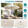 Ombrellone COSTWAY da 300 cm, ombrellone da giardino con Anteprima dell’immagine prodotto 4