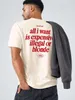 Herren T-Shirt - Design expensive or blonde - Oversized Produktbild-Vorschau 5