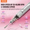 VEVOR elektrické perá na nechty gélové nechty fréza na Náhľad obrázku produktu 4