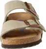 Birkenstock Arizona Suede Taupe Narrow Footbed - Kapcie - Podgląd zdjęcia produktu 9