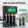 Strex Batterij Oplader - AA/AAA Batterijen - USB Oplaadbaar Productafbeelding-voorbeeld 7