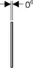 Geberit 115.641.21.1, Spülplatte, Chrom, Geberit, 240 mm, 6 Produktbild-Vorschau 4