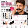 36 barbes autocollantes avec différentes moustaches, barbes Voir les images du produit 2