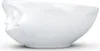 A white ceramic bowl with a face design. Anteprima dell’immagine prodotto