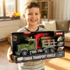 Malplay Lastwagen mit Kran Holzballen Light Sound Moving Produktbild-Vorschau 11