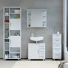 Vicco Badschrank Ilias, 30 x 95 cm, Weiß Produktbild-Vorschau 4