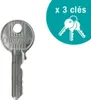 Verrou sans bouton Etendard pour porte de cave, cylindre Voir les images du produit 4