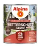 Alpina Wetterschutzfarbe 0,75 L nussbraun Produktbild-Vorschau 1