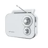 Muse M-051 RW, Tragbar, Analog, FM, MW, Weiß, Drehregler, Produktbild-Vorschau 4