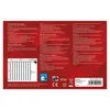 The back of a product package with text and diagrams. Produktbild-Vorschau
