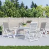 Cuscini per sedie da giardino con schienale alto 4 pz. Anteprima dell’immagine prodotto 7