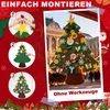 ROSEJANE 2er Set Filz Weihnachtsbaum für Kinder, 100 × 70 Produktbild-Vorschau 4