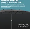KINGSLEEVE Ombrellone XXL 460x270 cm Protezione UV 80+ Anteprima dell’immagine prodotto 7