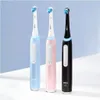 Oral-B iO 3 Brosse à dents vibrante pour adultes Bleu clair Voir les images du produit 18