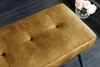 riess-ambiente Design Sitzbank BOUTIQUE 100cm senfgelb Samt Produktbild-Vorschau 7