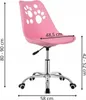 Springos® Bürostuhl Drehstuhl Rosa Ergonomisch Produktbild-Vorschau 7