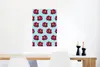 MuchoWow® Poster Blumen - Lila - Muster 60x90 cm - Produktbild-Vorschau 5