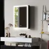 HOMCOM Spiegelschrank Bad, Badezimmerschrank mit Produktbild-Vorschau 13