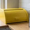 CHLEBAK Holzbehälter/Brotkasten  groß gelb 40x29x18cm Produktbild-Vorschau 3