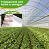 Aopunly Nepremokavá priehľadná PVC plachta s očkami, Náhľad obrázku produktu 6
