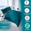 Bettwäsche 155x220 cm Baumwolle Luxus Satin 300 TC Produktbild-Vorschau 3