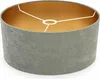MODERNER GOLDENER SAMT-LAMPENSCHIRM 44 cm Produktbild-Vorschau 13