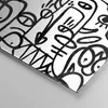 Bilder auf glas - Einteilig - Zeichnen Cartoon Graffiti - Produktbild-Vorschau 5