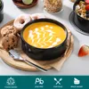 6-tlg Schüssel-Set aus Steingut, Salatschüssel, Produktbild-Vorschau 4