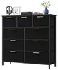 SONGMICS Komoda s 9 zásuvkami, rozměry 98,7 x 30 x 96,2 cm, Náhled obrázku produktu 3