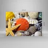 Bilder auf glas - Seashell Meer Strand Sand - 120x80cm - Produktbild-Vorschau 3