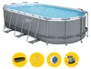 Power Steel™ Frame Pool Komplett-Set, eckig, mit Produktbild-Vorschau 53