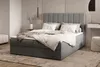 Kontinentalbett aus Samt, Polsterbett, Boxspringbett, Produktbild-Vorschau 3