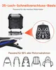Topcase moto VEVOR, 55 l, coffre arrière en aluminium avec Voir les images du produit 7