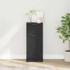 vidaXL Sideboard Schwarz Eichen-Optik 30 x 30 x 70 cm Produktbild-Vorschau 3