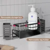 Spülbecken Organizer, Schwammhalter Spülbecken Mit Produktbild-Vorschau 4