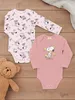 The Peanuts Snoopy Baby Body für Mädchen 2er Set - Produktbild-Vorschau 2