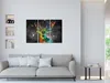 Italienischer Leinwand Leinwandbild - Rainbow Deer (3 Produktbild-Vorschau 2
