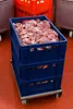 3x BURI Fleischkiste E2 Blau 60x40x20cm Lagerkiste, Produktbild-Vorschau 5