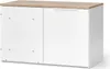 A white cabinet with a wooden top. Náhled obrázku produktu