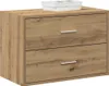 vidaXL Szafka z 2 szufladami dąb Artisan 60x31x40cm Podgląd zdjęcia produktu 2