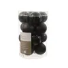 Christbaum-Mini-Kugeln Black schwarz Ø 3,5 cm aus Glas - Produktbild-Vorschau 5