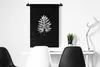 MuchoWow® Wandteppich Wandbehang Blatt mit großen Produktbild-Vorschau 4