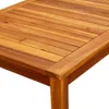 vidaXL Table basse de jardin 110x60x45 cm bois massif Voir les images du produit 4