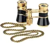 Eschenbach Opernglas Glamour 3x25 schwarz-gold mit Kette Produktbild-Vorschau 1